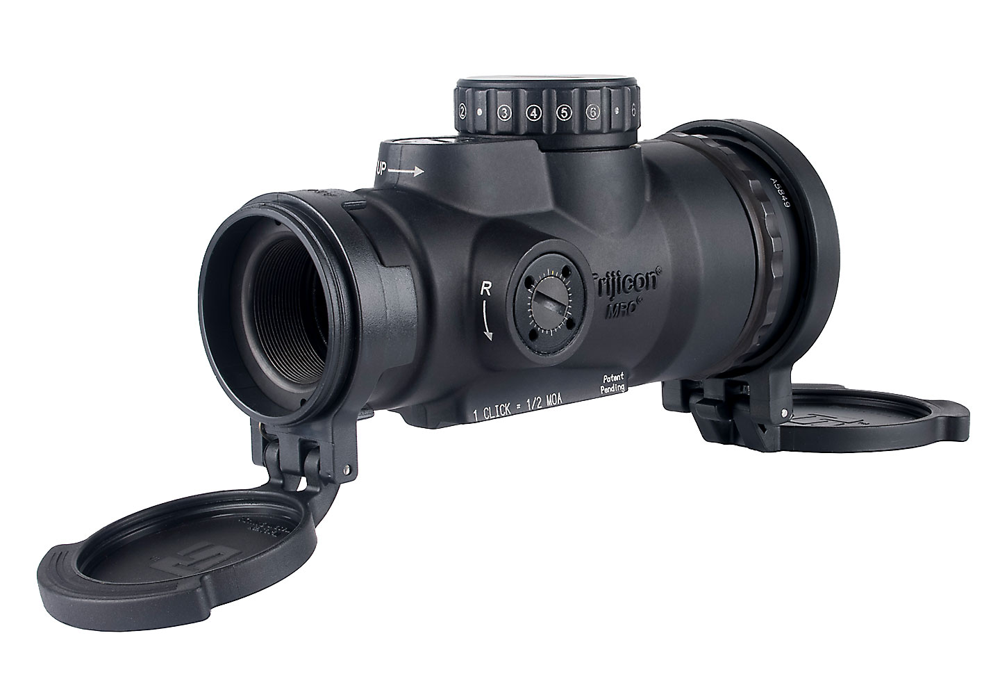 MRO HD Patrol 1×25 Red Dot Sight Adjustable LED 68 MOA Reticle w/ 2.0 MOA Red Dot, No Mount