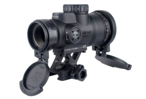 MRO HD Patrol 1×25 Red Dot Sight Adjustable LED 68 MOA Reticle w/ 2.0 MOA Red Dot; 1/3 Co-Witness Quick Release Mount with Q-LOC Technology