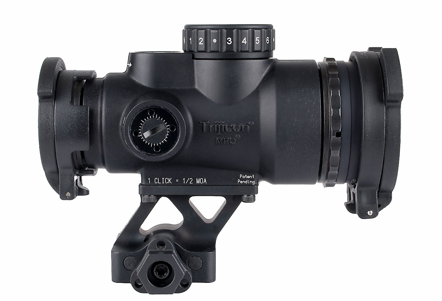 MRO SD Patrol 1×25 Red Dot Sight 2.0 MOA Adjustable Red Dot; w/ 1/3 Co-Witness Quick Release Mount